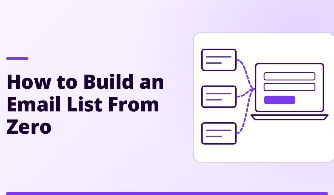 How to Build an Email List From Zero